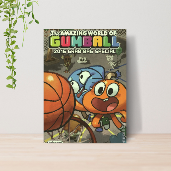 Quadro Decorativo Gumball Incrível Mundo Desenho A4 MDF 01