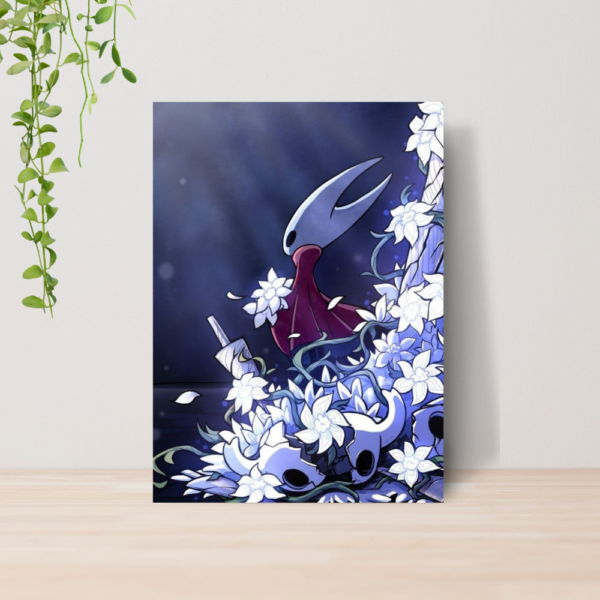 Quadro Decorativo Hollow Knight Jogo Indie A4 MDF 11