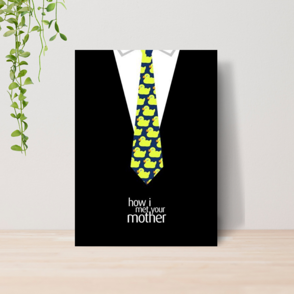 Quadro Decorativo How I Met Your Mother Serie A4 MDF 01