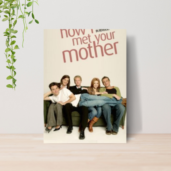 Quadro Decorativo How I Met Your Mother Serie A4 MDF 10