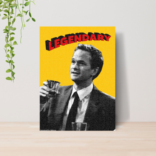 Quadro Decorativo How I Met Your Mother Serie A4 MDF 04