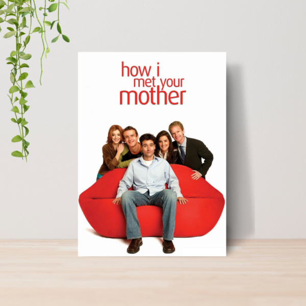 Quadro Decorativo How I Met Your Mother Serie A4 MDF 05