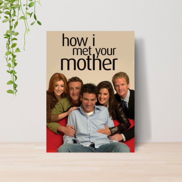 Quadro Decorativo How I Met Your Mother Serie A4 MDF 06