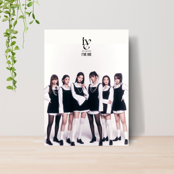 Quadro IVE Kpop Girl Group A4 | Placa MDF 03