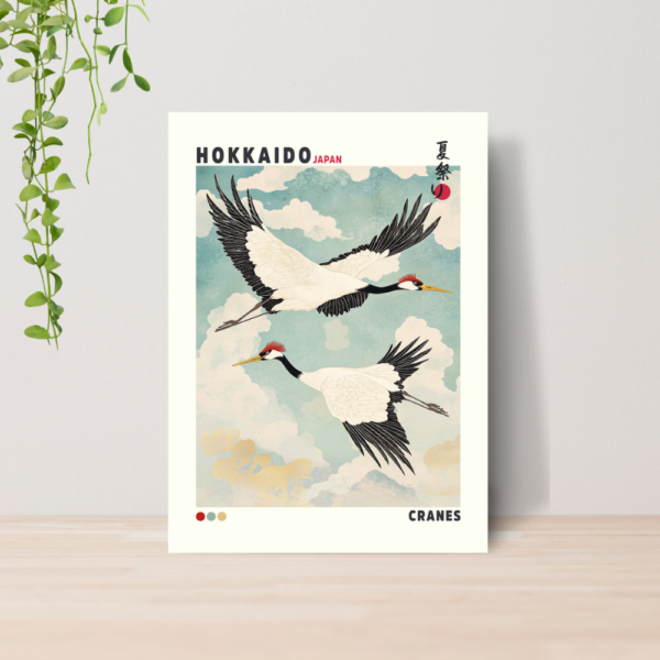 Quadro Decorativo Japão Arte Oriental A4 MDF 02