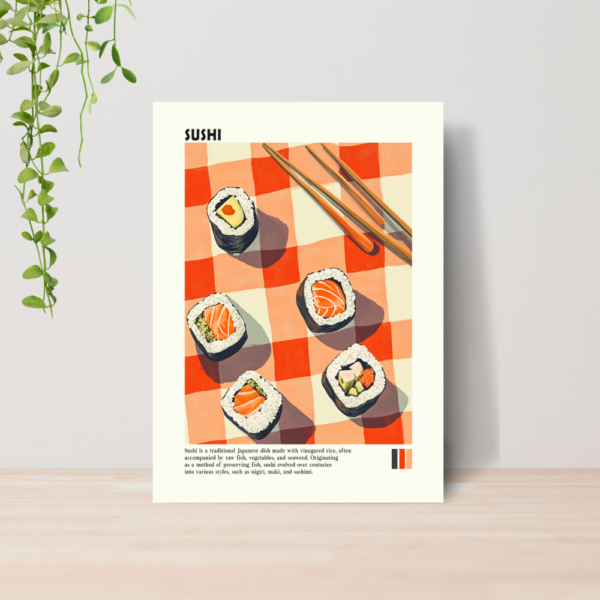Quadro Decorativo Japão Arte Oriental A4 MDF 29