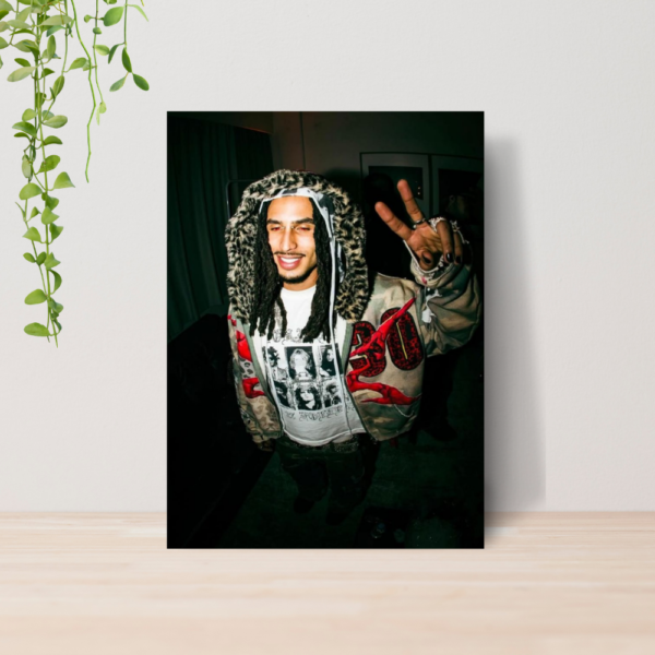 Quadro Decorativo Matuê Trap Rap Nacional A4 MDF 01
