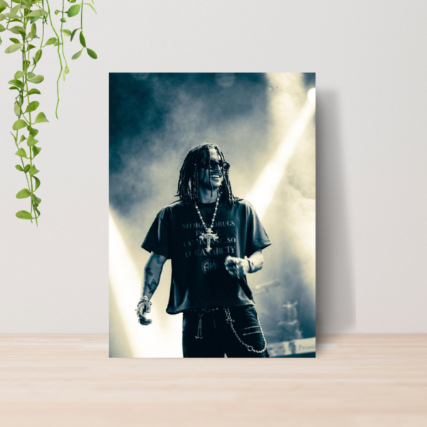 Quadro Decorativo Matuê Trap Rap Nacional A4 MDF 05