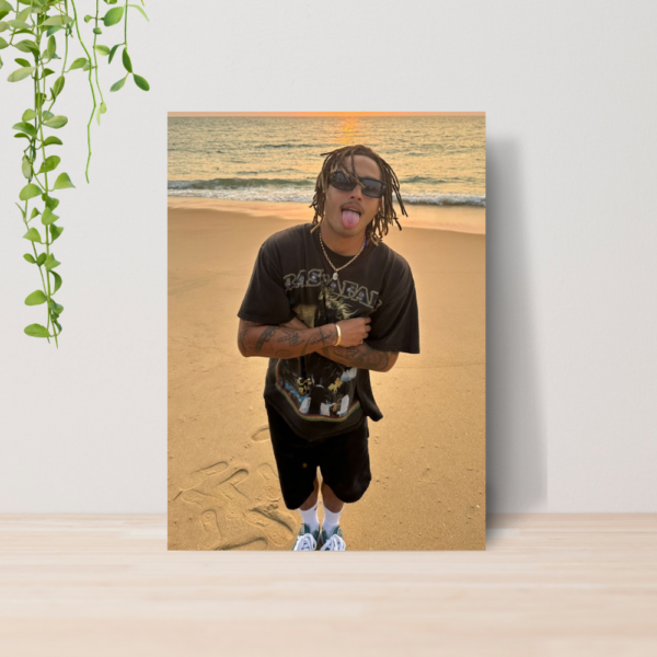 Quadro Decorativo Matuê Trap Rap Nacional A4 MDF 06