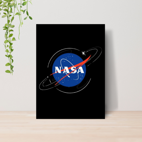 Quadro Decorativo Nasa Espaço Astronomia A4 MDF 04