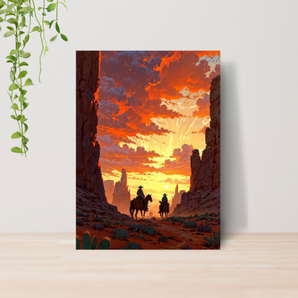 Quadro Decorativo Red Dead Redemption 2 Jogo Gamer A4 MDF 08