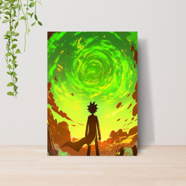 Quadro Decorativo Rick E Morty Desenho Geek Adult Swim 07