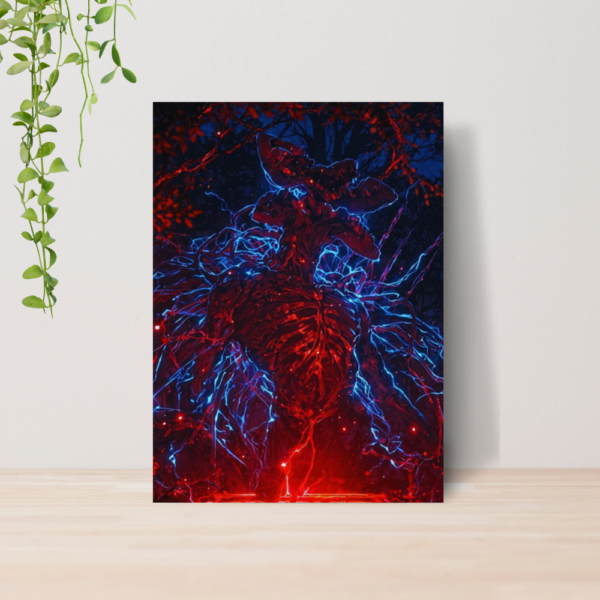 Quadro Stranger Things Serie A4 | Placa MDF 05