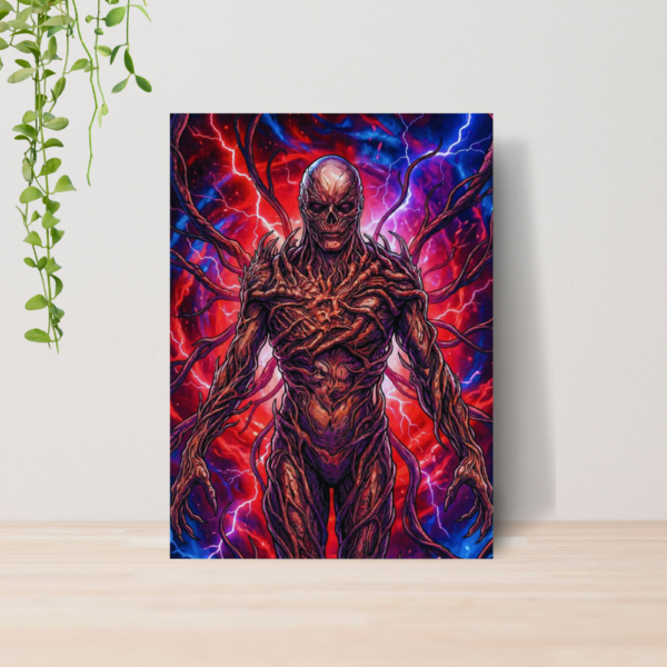 Quadro Stranger Things Serie A4 | Placa MDF 06