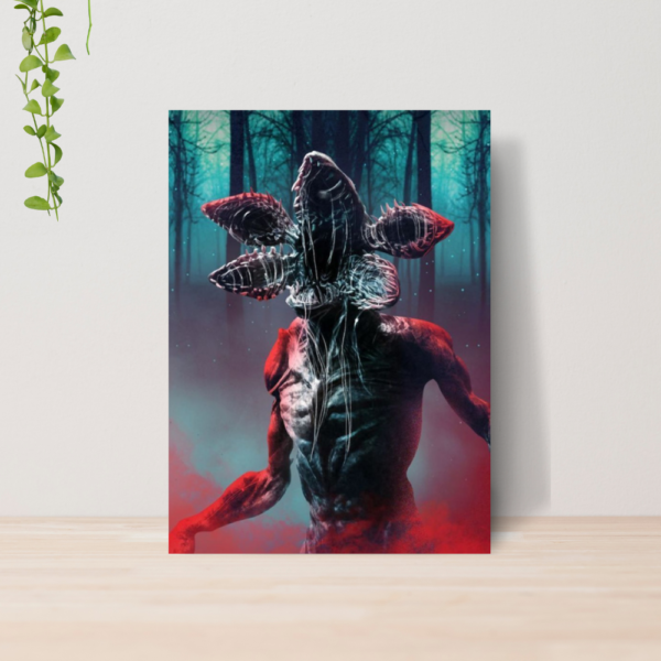 Quadro Stranger Things Serie A4 | Placa MDF 07