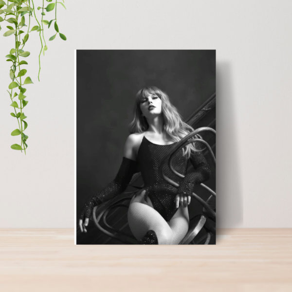 Quadro Taylor Swift The Eras Pop Music A4 | Placa MDF 02