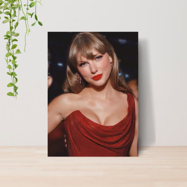 Quadro Taylor Swift The Eras Pop Music A4 | Placa MDF 04