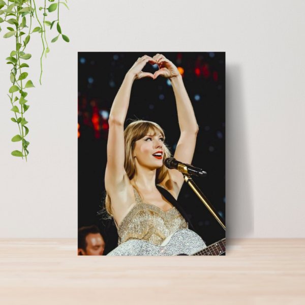 Quadro Taylor Swift The Eras Pop Music A4 | Placa MDF 09