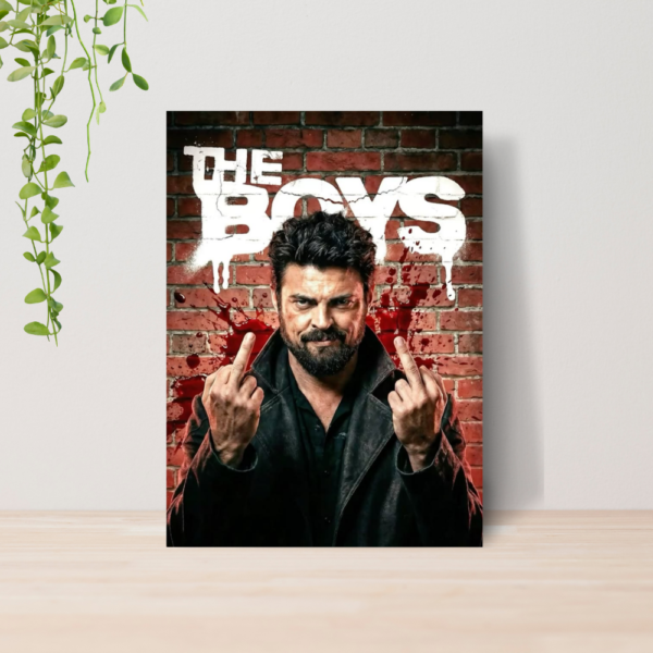 Quadro Decorativo The Boys Serie Amazon A4 MDF 13
