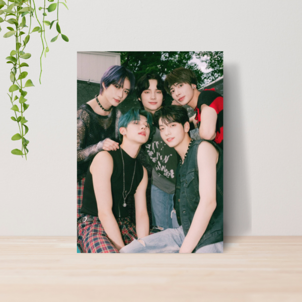 Quadro TXT Tomorrow X Together Kpop A4 | Placa MDF 01