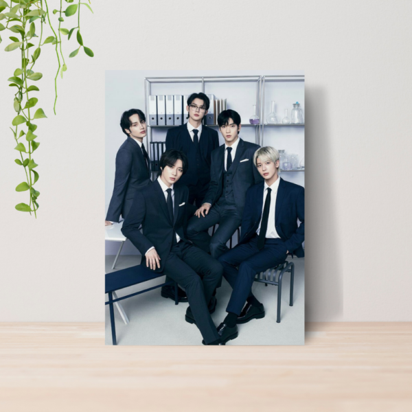 Quadro TXT Tomorrow X Together Kpop A4 | Placa MDF 04
