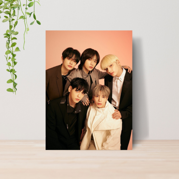Quadro TXT Tomorrow X Together Kpop A4 | Placa MDF 06
