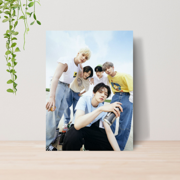 Quadro TXT Tomorrow X Together Kpop A4 | Placa MDF 07