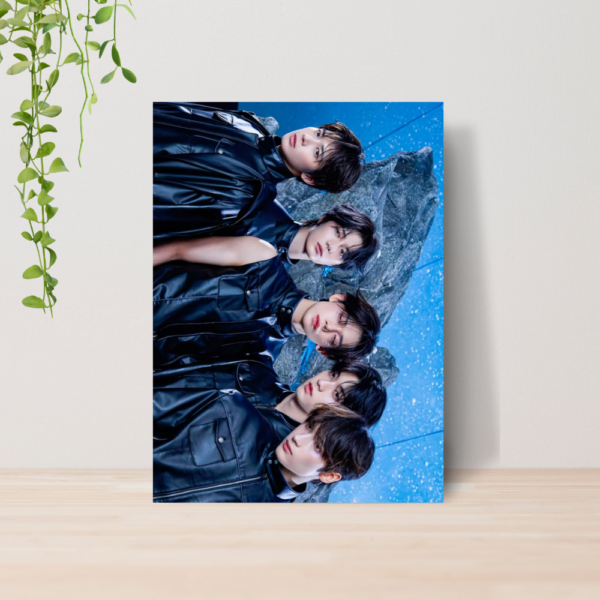 Quadro TXT Tomorrow X Together Kpop A4 | Placa MDF 08