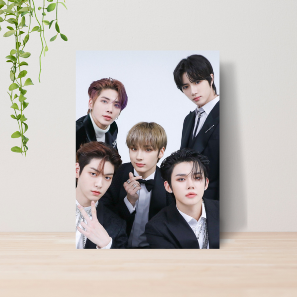Quadro TXT Tomorrow X Together Kpop A4 | Placa MDF 09